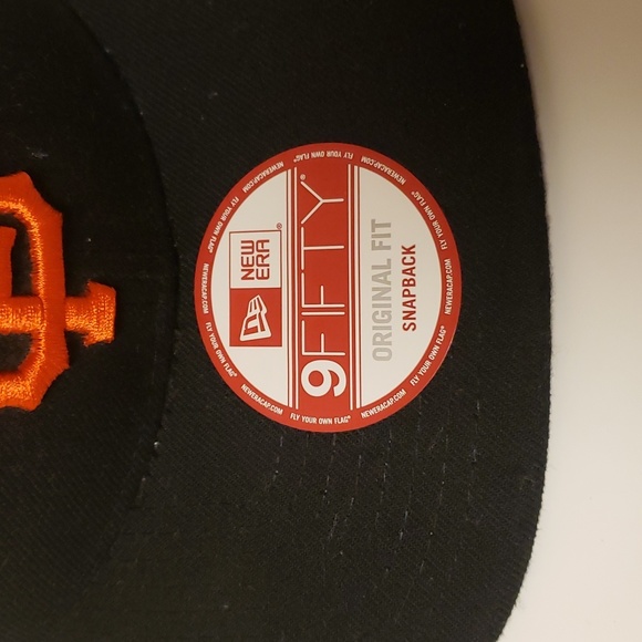 9 Fifty SF Giants Baseball Cap - Picture 3 of 8